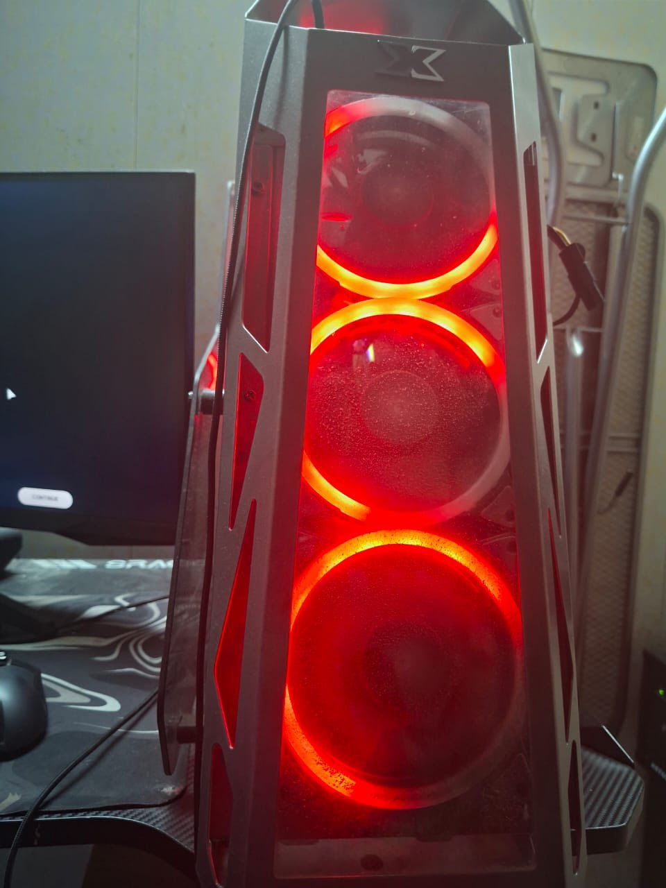 السلام عليكم تجميعه مرتبه ونظيفة للبيع
مواصفاتها:

ً

Case Zeus (5 Fans Rgb control) 

I5 9600K

مبرد هوائي rgb 

Abconcore white ct407w

MB MSI Tomahawk ATX z390

Ram 16 2*8 T-Force RGB

ssd 128 laxer

HDD 1t  blue 7200

RTX 2070 Super Pny 8GB 

PowerSuplay 650W thermaltelk

Pci wi-fi 6G

للاستفسار خاص رجائا فقط للجادين


**إذا كنت صاحب هذا الإعلان وتريد حذفه لأي سبب، رجاءا أرسل رسالة إلى الدعم الفني**