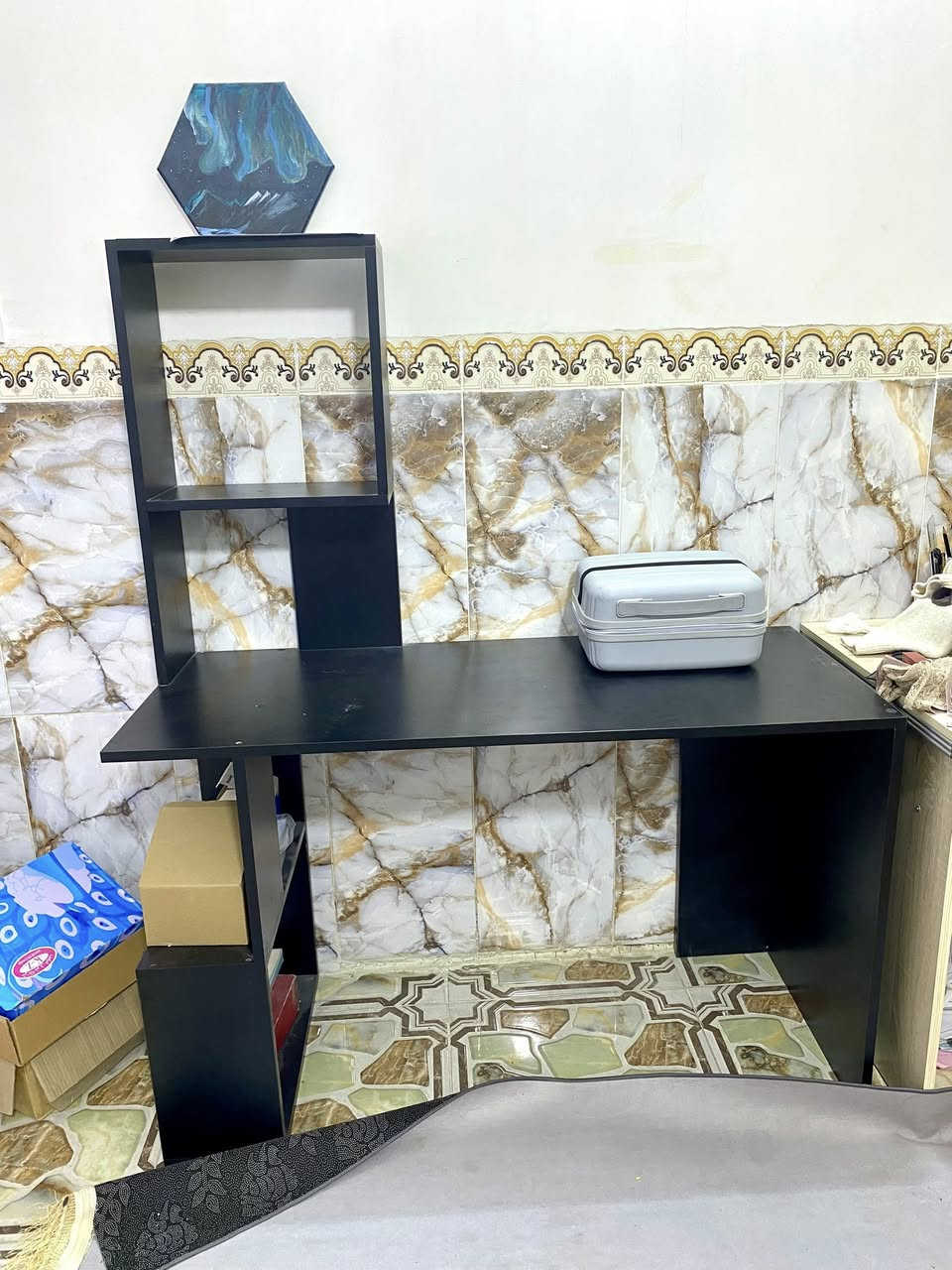 ميز دراسه خشب mdf
مستعمل فتره جداً قليله ونظيف جداً 
قياس الطول 120 سم
عرض 50 سم
ارتفاع 75 سم
السعر 65 الف


**إذا كنت صاحب هذا الإعلان وتريد حذفه لأي سبب، رجاءا أرسل رسالة إلى الدعم الفني**