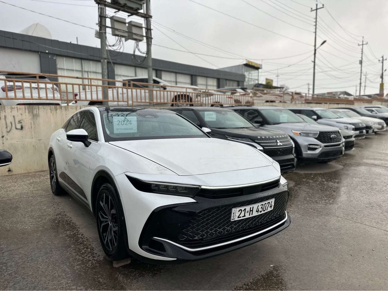 سلام عليكم

تويوتا كراون 2024

السيارة بيهة شبر صبغ اب حافة البونيد فقط بدون تبديل

مكان السيارة سليمانية 

مواصفات ليمتيد 

شاشة جبيرة 

كاميرا 

بصمة 

بانوراما 

گيج الكتروني ديجيتال 

بصمة ابواب 

تشغيل عن بعد 

لايتات ٤ عدسات 

لايتات ليد 

بگلايت ليد 

رادار ٣٦٠ درجة

حساس امامي خلفي 

كشنات هيتر 

كشنات تبريد 

استيرن هيتر 

كشنات كارباء جهتين 

تبريد قطعتين 

شحن وايرليس 

 انظمات قيادة 

هندربريك بصمة 

داخل ابيض بلاد مميز 

امراية شفط 

اوتو هولد 

ماشية ٣٥ ميل 

مكينة ٢.٥ هايبريد وبنزين 

السيارة كلش جديدة و حلوة بلواقع هم 

كير و مكينة كله مكفول بدون اي عطل 

سعرة ٢٩٨$ بي مجال 

رقمي *********** السليمانية, العراق
