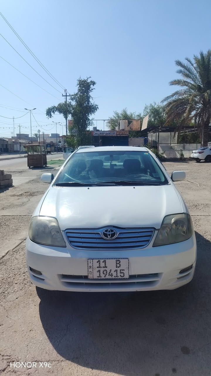 كورولا 2004
رقم بغداد مشروع وطني
مواصفات XLi
صبغ حزام بدون ضررر
سنويه لل2030
تبريد شغال
السعر 73وبيها مجال
العنوان سامراء
***********
