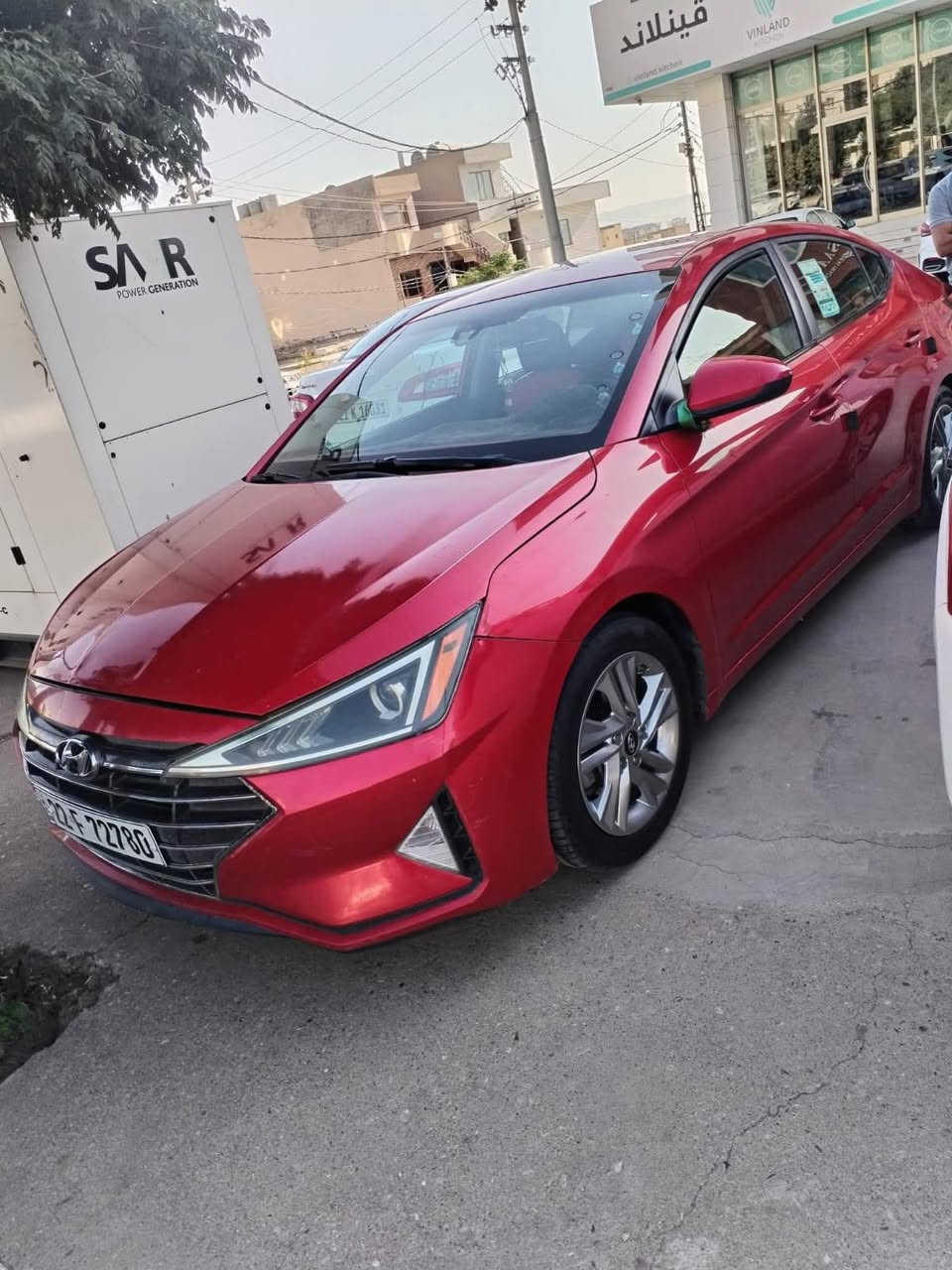 السلام عليكم النترا 2020 وارد امريكي حادثها بنيد ومعمر نفسه كهربائيات كولها شغاله صدر امامي خلفي جديد تخم تاير جديد باتري جديد السياره كلها ليبل واحد ماشيه 87حقيقي سعر145$ وبيها مجال 
***********
