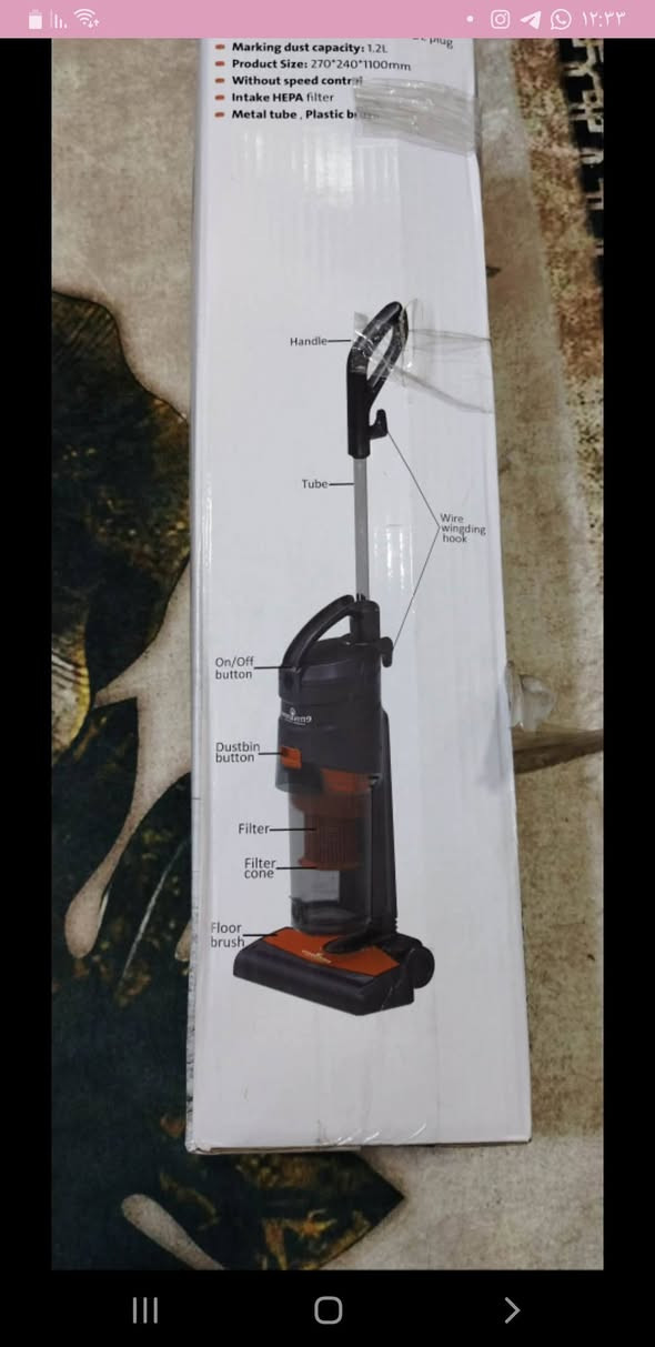 مكنسة كهربائية مستعملة فقط مرتين اخت الجديدة للبيع سعر ٥٠ الاتصال على الرقم للاستفسار ***********
