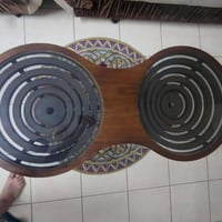طبلة وسطية زجاجية و خشب صاج للبيع حط سعرك الرقم 07712715203