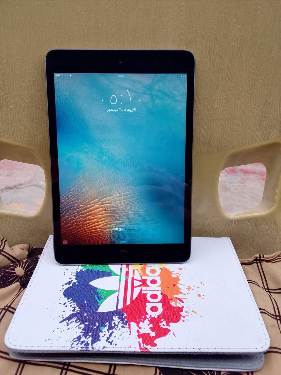 اسلام عليكم
ايباد للبيع 
نضيف جدا ع فحص  مع شاحنه مع حافضه 
السعر 30 الف
مكاني بغداد جسر ديالى الجديد 
رقم الهاتف ***********
ادمن 🏵
