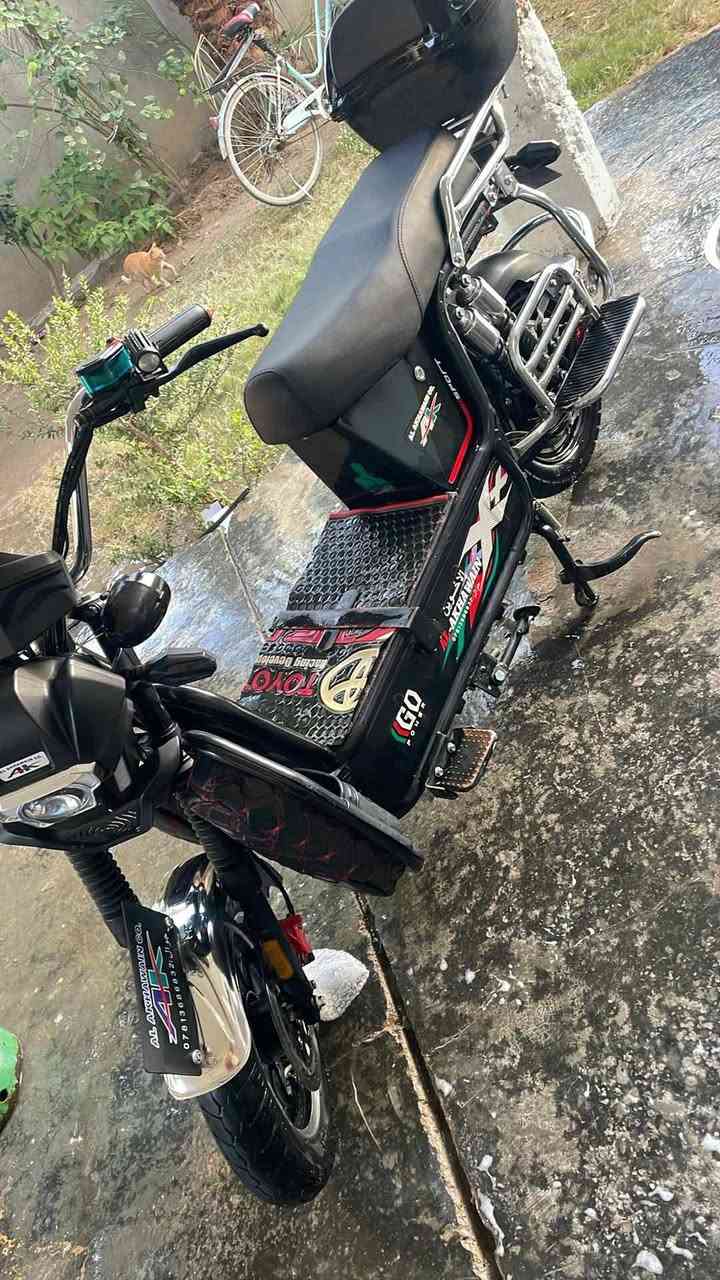 السلام عليكم ماطور شحن  جبلي موديل 24 بطاريات جدد موديل 2026 عل فحص كهربائيات كلشي شغال ماطور بعده جديد مامستخدم قليل سعر 600قفل مكان فلوجه حي نزال وتساب  ***********
