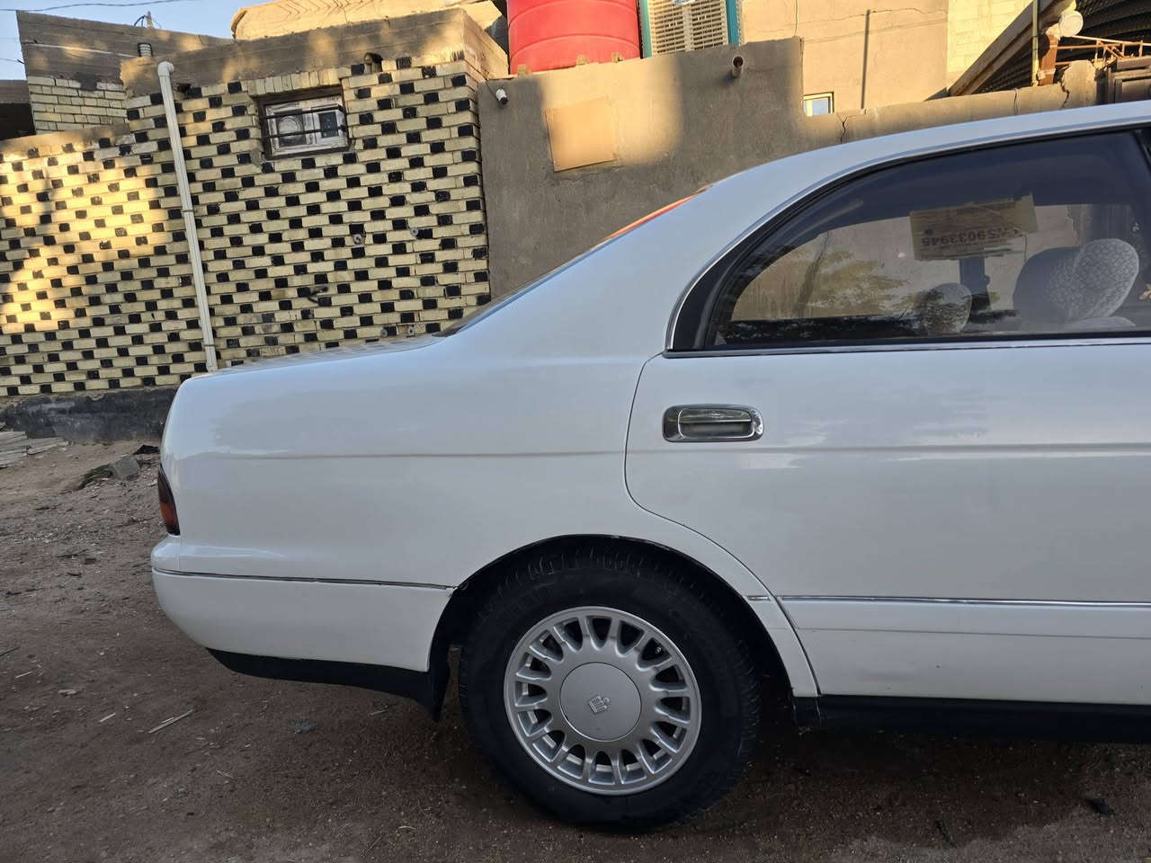 السلام عليكم بطة متصل موديل 1993  رقم بغداد الدولي باسمي تحويل مباشر هزة جديدة سنوية جديدة

كفالة من كافة الشرعيات والنقل جثة والكصة والضربة والصبغ فقط مكانات قليلة

محرك 2500 ديلكو لا تنقيص ولا تبخير

تبريد شغال كهربائيات كلها شغالة

تخم تایر جدید

السعر ٦٥ وبيها مجال للشراي

العنوان النجف ناحية الحيدرية للاستفسار اتصل ***********
