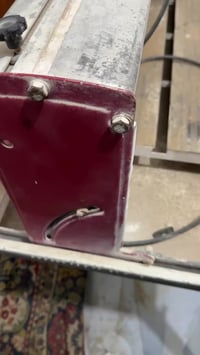 مكينة قطع مرمر  نوعيه درجه اولى من الاوليات  سنكل وليس ثري قيز  ماطور ...