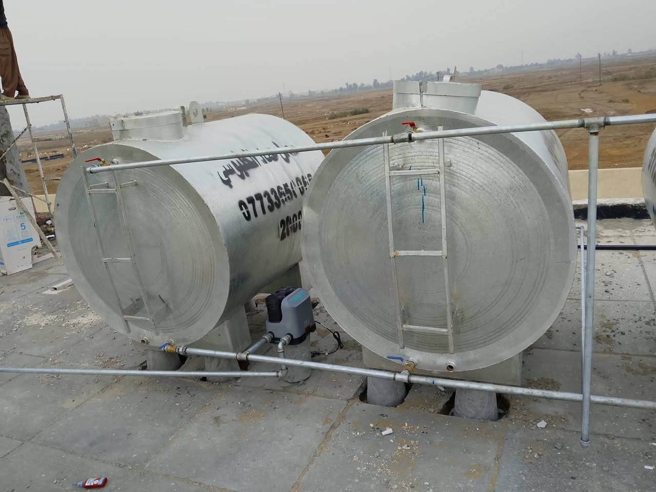 كادر الحسيني للتاسيسات الصحيه 💧

نعمل في نظام البطارية ونظام النوازل 

نعمل في نظام الشلالات المنزلية 🌊

نعمل في نظام الخالاطات الدفن 

نعمل في نظام البواري الحديد الظاهري 

نعمل في نظام تقطير السبالت 

مستعدين للعمل في مواقع كبيرة او صغيرة 
نعمل  حسب الطلب 

في المنشور جانب من أعمالا في#قضاء-الحي 

@إشارة #قضاءـالحي

***********
***********
