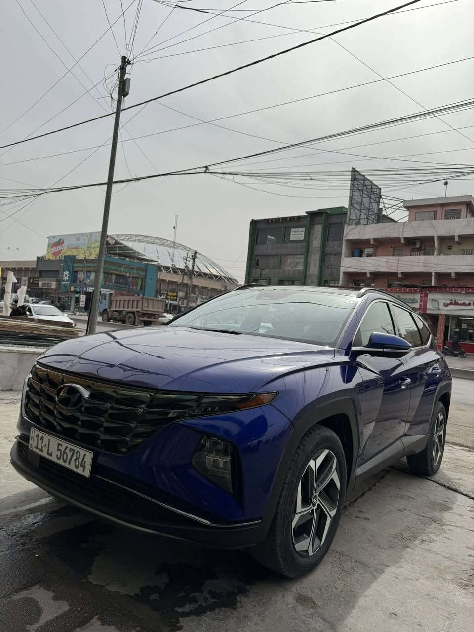 سلام عليكم توسان 22 فول مواصفات للاخير سيارة تقريرهة فقط حالوب سعر205وبيهة مجال  مكاني بغداد قرب تقاطع درويش وهاذا رقمي***********
