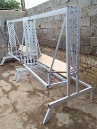 مرجوحتين للبيع #تفصال  حديد ثقيل تكمه  سعر الوحده 110الاف  للستفسار 07...