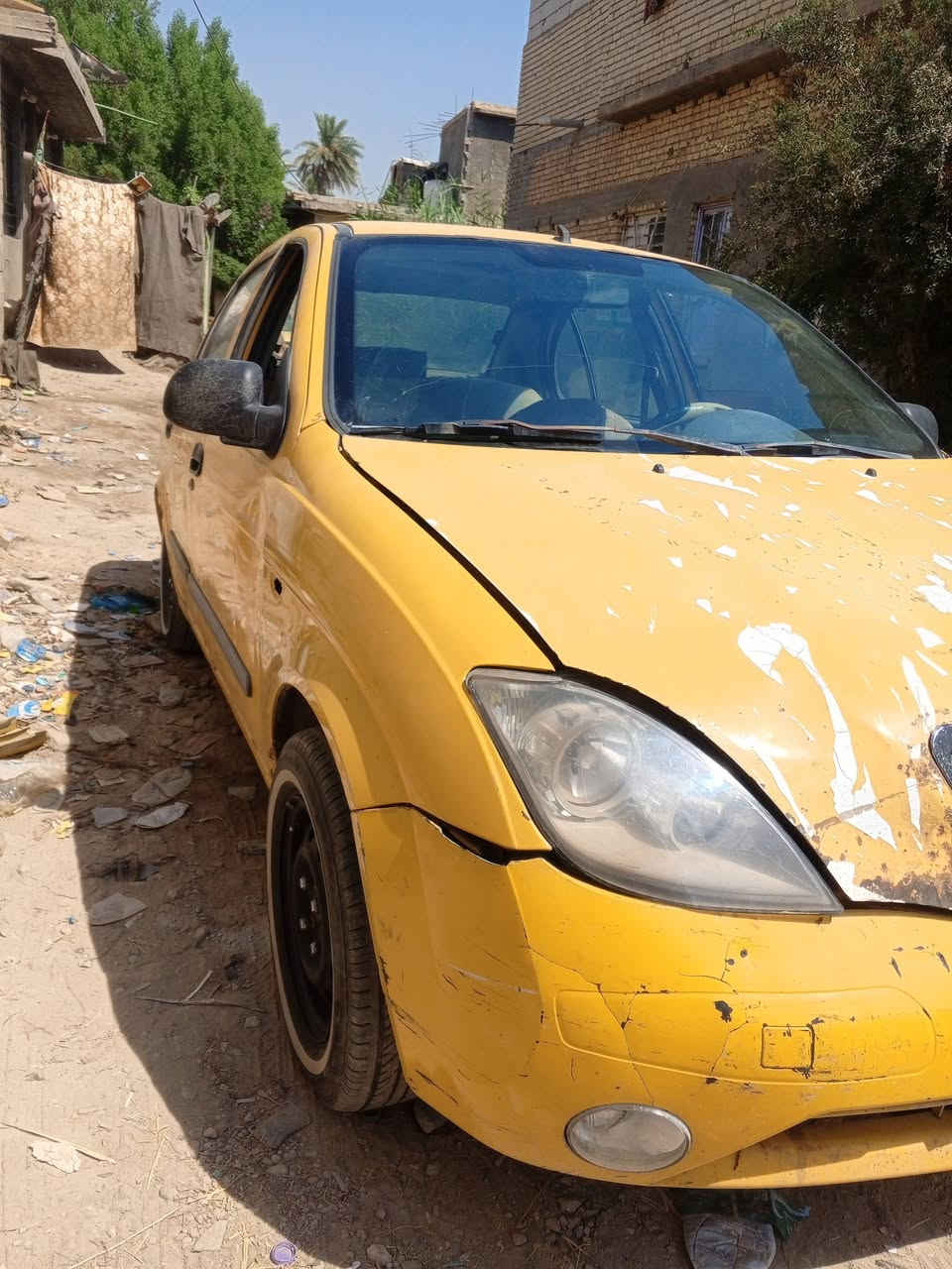 السلام عليكم طيبه موديل 15
سنويه صاقطه كير حلو مكينه بيه خيط 
تخم تاير جديد حداديه حلوه عليه هيئة 70الف 
راعيها بلحله بلهاشميه يريد مداور 
السعر 18وبيها مجال 
***********
