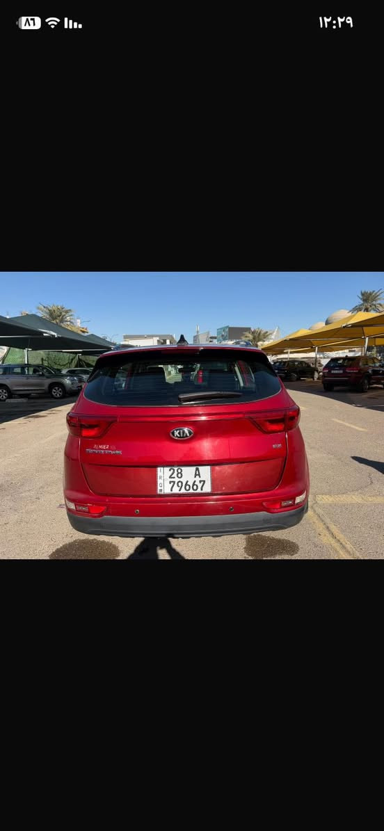 السلام عليكم 
للبيع كيا سبورتج وارد امريكي 
رقم نجف باسمي رقم وهزه جدد
السعر ١٤٦ وبي مجال 

موديل 2018
المواصفات : 

بصمة ابواب

بصمة تشغيل 

هاند بريك بصمة

بانوراما

كرسي كهرباء

كشنات تدفئة

كشنات جلد 

داخل اسود

قطعتين تبريد

محرك 2400 GDI

حساس امامي

حساس خلفي

توقف ذاتي 

رادار جانبي 

كامرة خلفية دوارة

ماشية 85 حقيقي  

شاشة عطلات 

مري شفط 

وباقي المواصفات العادية

حادث السياره موضح بالصور و رقم الشاصي موجود بالمنشور مصبوغه حزام اثر هذا الحادث السياره بدون ايرباك

العنوان/بغداد/المنصور 

هـ/***********
