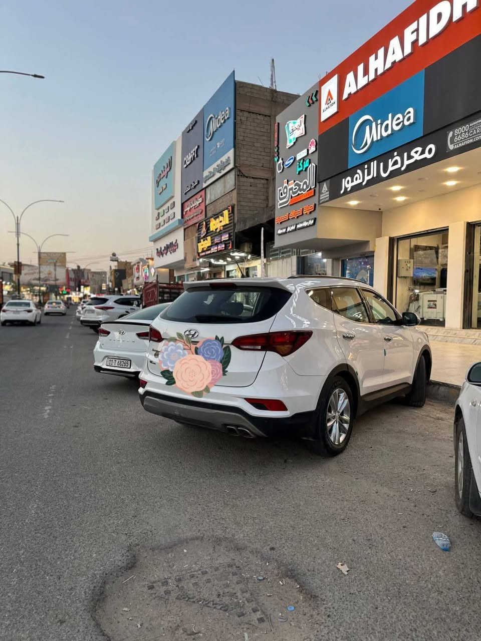 من رخصة الادمن
سنتافي 2018خليجي محرك (2400)
السياره كلين صفر مواصفات  
ماشيه 86الف
السياره ماعليها كلام 
تحويل ثاني يوم 
سعرها ***********واتس
او اتصال مكان السياره تكريت
رقمها اربيل دولي
