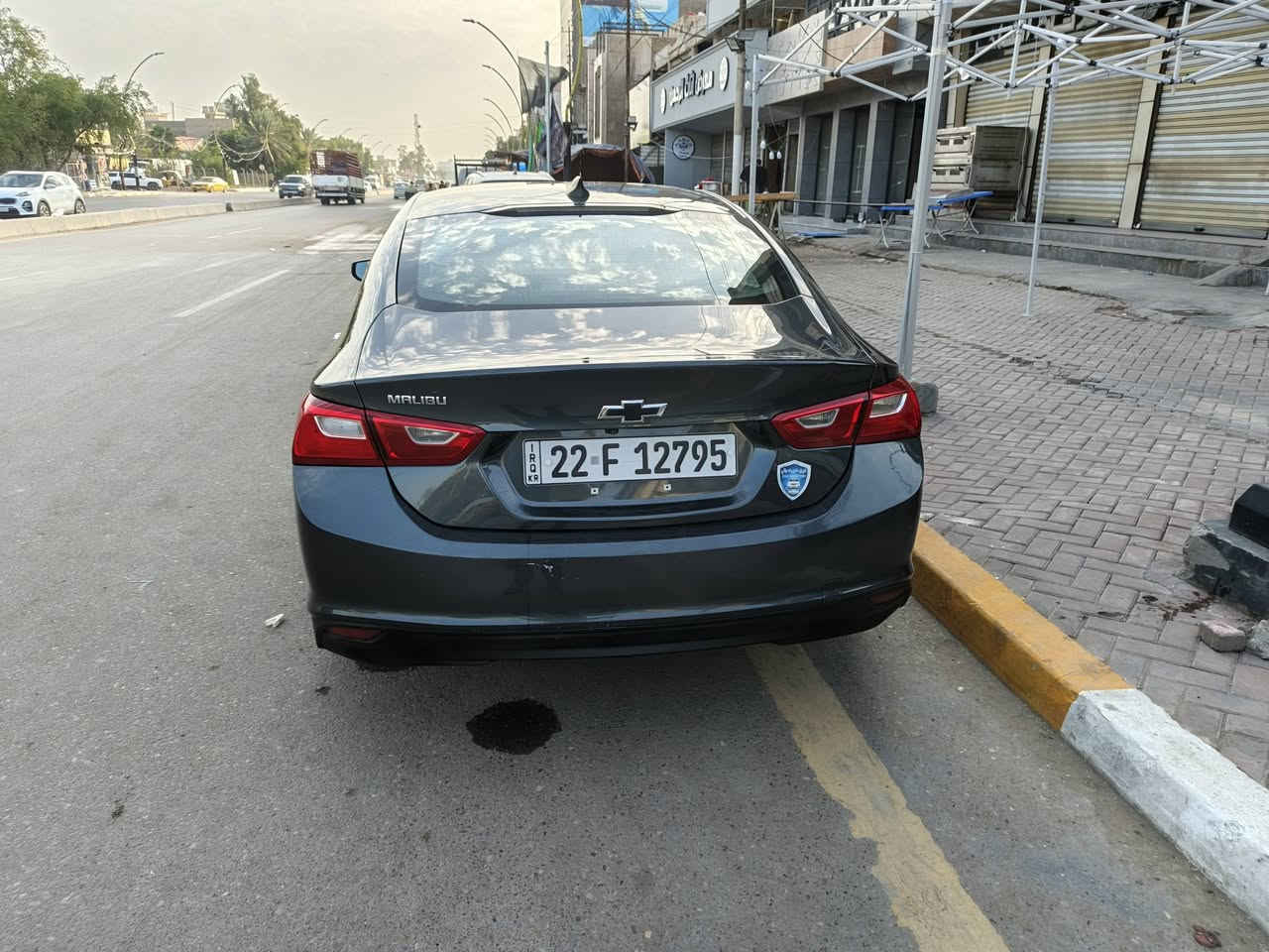 السلام عليكم للبيع او مراوس ماليبو 2018حادث جاملغ بدون دواخل بدون شاصي و اشويه بنيد نص فول كامله مكمله ماكو اي ننقص السعر 108بيها مجال  المكان بغداد ***********واتساب موجود
