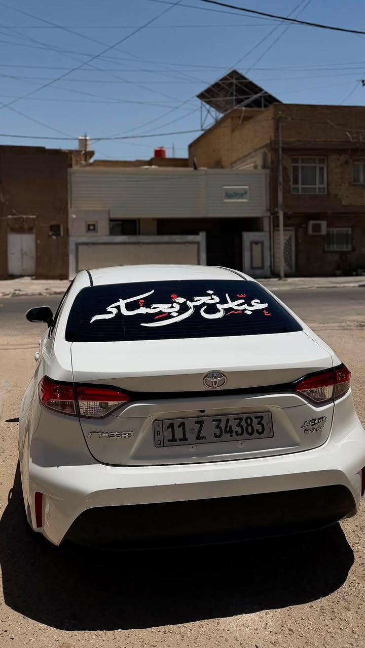 كورلا هايبرد وارد صيني للبيع
كفالة عامة عده شخوط بسيطة بالدعامية الامامية
رقم بغداد بأسمي
الموديل : 2024
ماشية 39 الف
المواصفات : 
فتحة سقف
شاشة كار بلاي
تحديد مسار
دشبول ديجيتال
3 وضعيات قيادة
مثبت سرعة
Auto hold 
حساسات امطار 
حساسات انارة
حساس مانع اصطدام
كشنات مخمل 
السيارة جاهزة وجديدة 
مكان السيارة كربلاء 
للاستفسار اكثر الاتصال على الرقم 
***********
