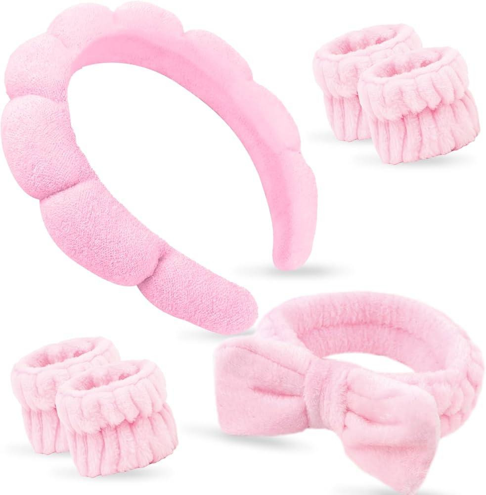 ✨ سيت العناية والجمال ✨
سيت أنيق وناعم باللون الوردي يمنحك الراحة أثناء العناية ببشرتك. يتكون من طوق شعر ناعم وسوارين لليد يساعدان على إبعاد الشعر ومنع وصول الماء إلى الذراعين أثناء غسل الوجه أو وضع المكياج.
🌸 خامة ناعمة ومريحة على البشرة
🌸 تصميم جميل وأنيق
🌸 مثالي لروتين العناية بالبشرة والمكياج
🌸 عملي وسهل الاستخدام
اختيار رائع لكل فتاة تحب العناية بنفسها بأناقة وراحة 💗


**إذا كنت صاحب هذا الإعلان وتريد حذفه لأي سبب، رجاءا أرسل رسالة إلى الدعم الفني**