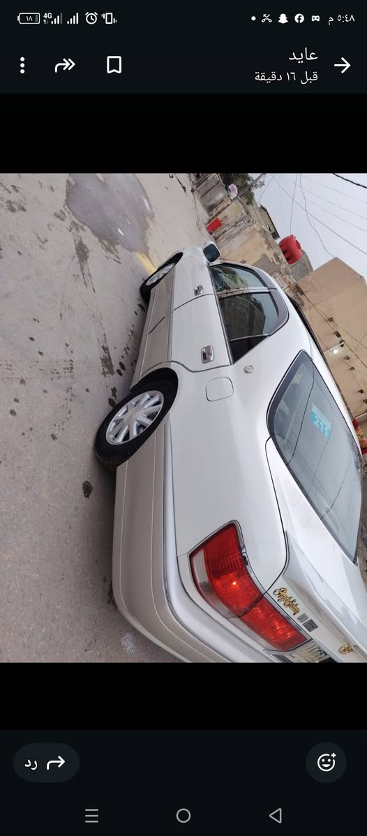 سلام عليكم ملكه مديل2001فول مواصفات مكينه كيرحداديه تخم تايركفاله من شخط أربع دكم رقم كركوك مدفوع كمركه باقيه عل رقم مالكه نجف سعره130وبيه مجال قليل مكان نجف***********
