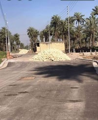 قطعه ارض للبيع المساحه 50 متر 5×10 خدمات كامله ماء كهرباء مجاري تبليط ...