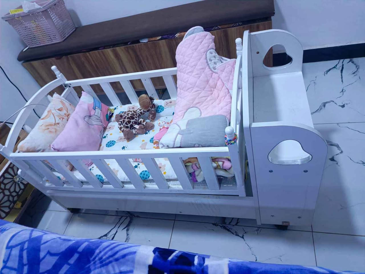 سرير طفل هزاز اخو الجديد مامستعمل مكانها تكريت الاتصال على هذا الرقم *********** تكريت, صلاح الدين

