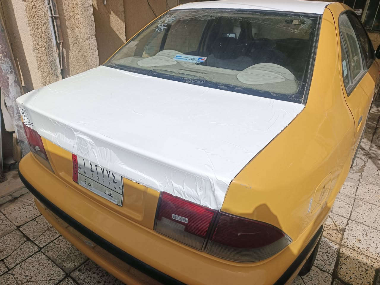 سلام عليكم سمند موديل 11 مكينه كير خير من الله تحويل ثاني يوم امصفره بيهه اهلالات امعمرات فقط 
مابيهه ضربه السياره جاهزه المكان بغداد البياع السعر 
٣١ وبيهه مجال بسيط للشراي ***********
