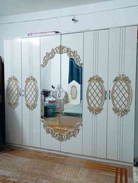 غرف نوم تركي 8قطعه كنتور قياس مترين ونص . غرف نظيفه وحلوة وشد ونقل مجا...