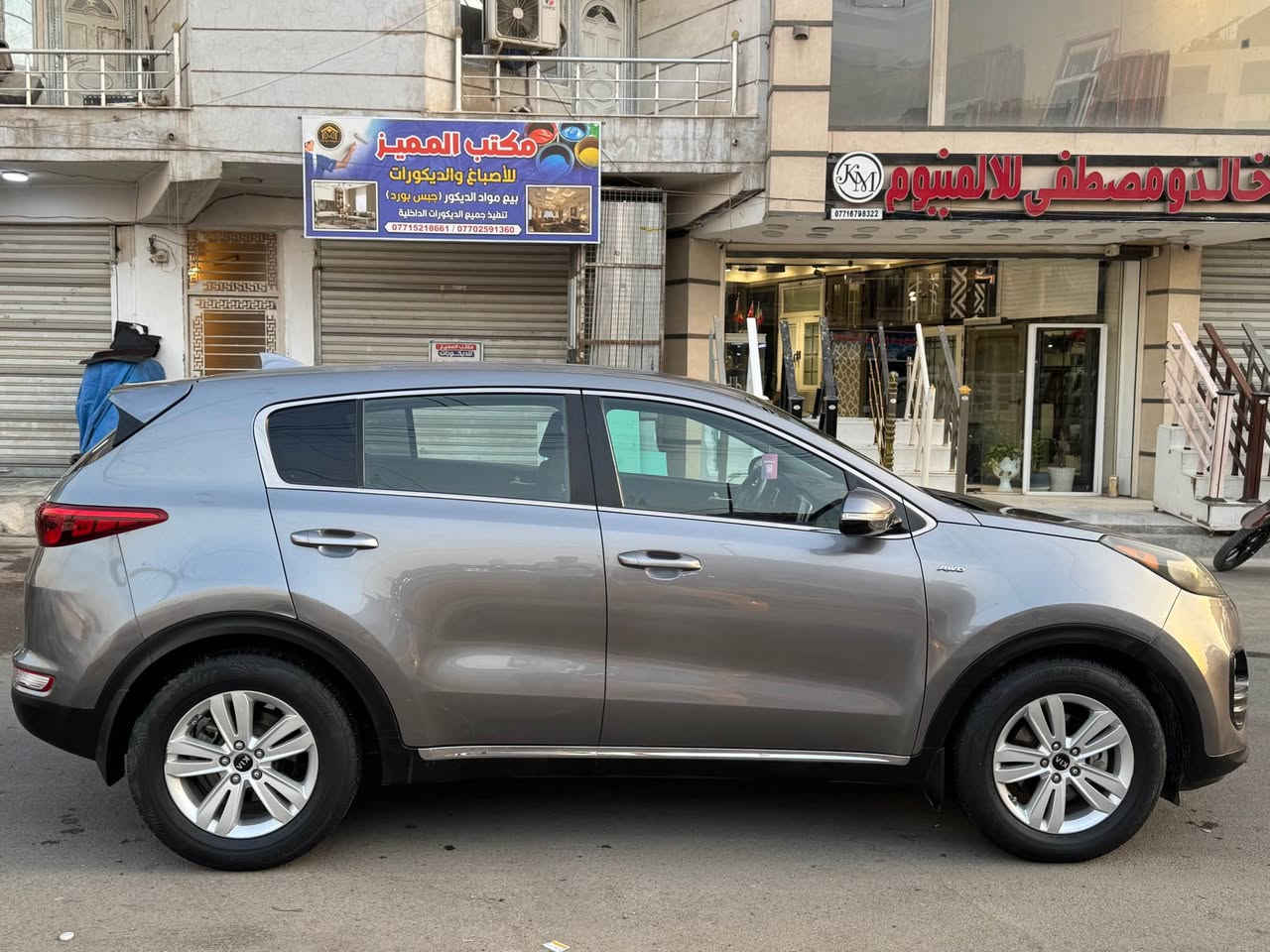 ***********  جديده  وحلوه 
سبورتج ٢٠١٩ امريكي
ببها صبغ ٥ قطع 
شاصي ولغد مكفول
محرك ٢٤٠٠  جي دي اي 
كير محرك  خير من الله 
صدرامامي خلفي  خير من الله
فول تحكمات ستيرن 
تخم  تاير وباتري  جدد
شاشه  وكامره  وحساسات 
تبريد ثلج 
ماشيه  تقريبا  ١٥٠ الف ميل 
رادارات جانبيه 
انظمة قياده 
تحويل ثاني يوم رقم جديد 
مكاني اعظميه 
سعرها ١٢٧ ورقه  
اتصال فقط  مكلف بلنشر 
*********** بغداد, العراق
