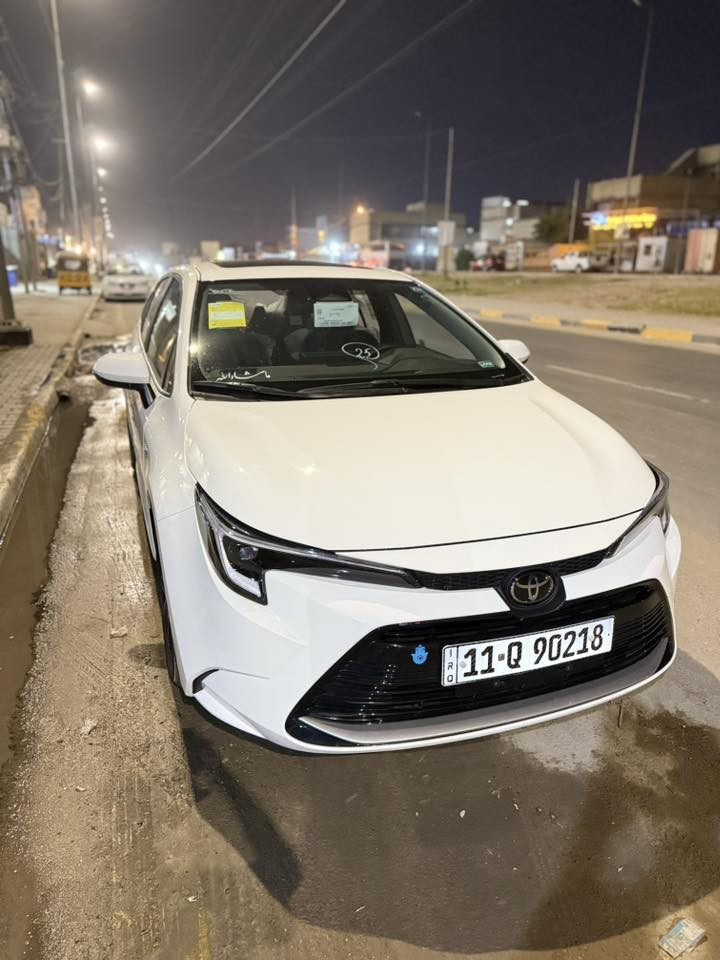 السلام عليكم كورلا هايبرد 2025 مواصفاتها معروفة عدا كشنات جلد مكانها بغداد شعلة السعر ١٥٠ تحولي ثاني يوم رقمي ***********
