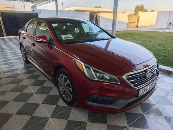 سوناتا 2016 وارد امريكي ليبل واحد ماشية 59 حقيقي 
رقم سليمانية وبسمي سنويه  2028 
محرك 2400 سبورت دبل كزوز  شرط ما ممدود على سبانه 
3 انضمة قيادة 
تحكم ستيرن جهتين 
كروز قفل سرعه 
لايت عدسة زنون بلاد + لد نهاري 
سبير منازل + كتلوكاتها وعدتها بل جكمچة  
بيها صبغ بس البنيد  والباقي كلة مكفول  
السعر 135  وبيها مجال 
مكاني بغداد التاجي
***********
