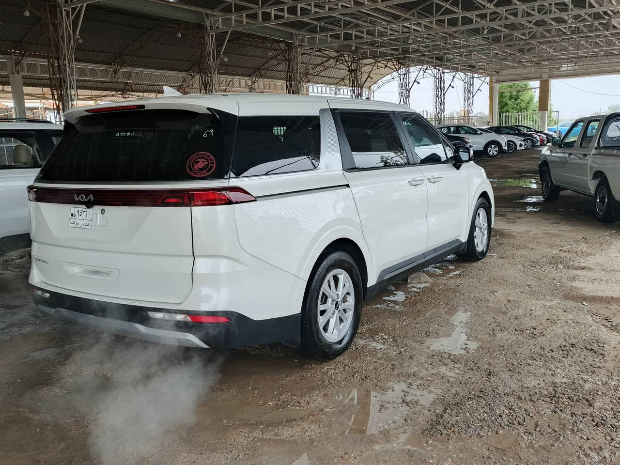 كرنفال موديل 24
بدون رقم امريكي بانزين 
تبديل جاملغ وبنيد 
صور السونار موجوده 
م3600
بيع مراوس حسب الاتفاق 
الاستفسار مراسله الصفحه خاص 
المكان السماوه 
***********
