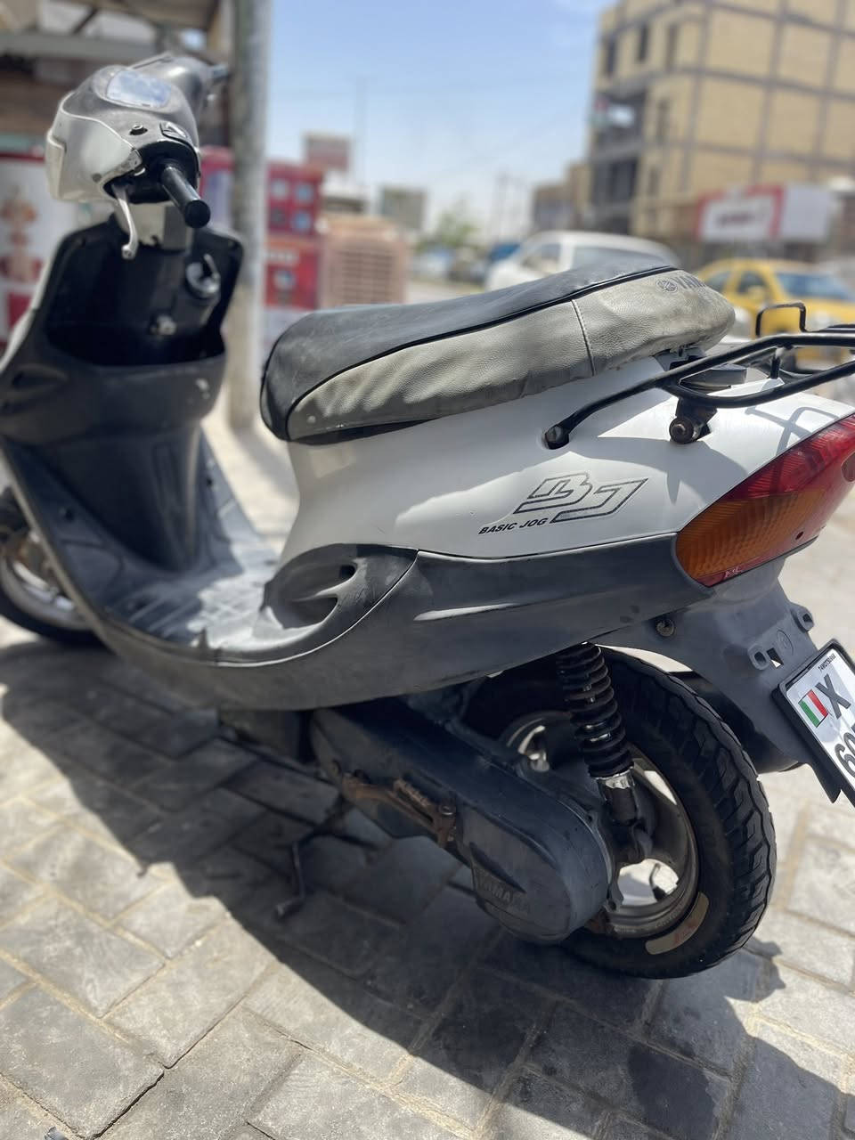 دراجة بيجي فحل صفر جاج بصمة 
كفرات ياباني اصلي محرك ناعم 
دبلات امامي خلفي شغال سعره مناسب325
مكاني تقاطع حي العسكري مجاور مطعم الساطور 
(***********)

