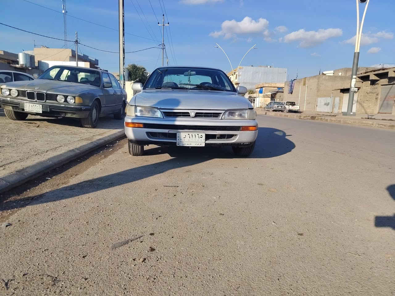 سلام عليكم سياره كورلاه.  رقم كركوك سنويه 27. دفتر بانزين موجود. موديل 95. شرط التحويل. كير ومحرك شغال. تدفئ شغاله تبريد بس غاز. سياره نضيفه لوك.  ع فحص. مصبوغه جماليه 
السعر. 58. وبيه مجال بصيط
الرقم ***********
العنوان كركوك.
