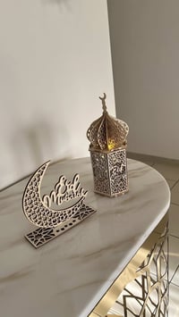 زينة عيد • ستاند خشب • قوالب كيك