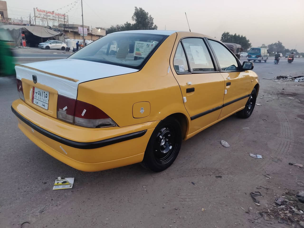 سلام عليكم سمند ٢٠١١ سياره جاهز مكينه كير صدر تبريد ثلج تخم تاير جاهز مكفولة من ضربه قويه لغود تكم مكفولة
مدوشمه كشنات وكاعيه جلد مكينه وكير مكفولة 
مصفره هيهعه وغرامات شرط تحويل
مكاني بغداد العبيدي قرب بنزيخانه
السعر 37 وبيه مجال
***********
