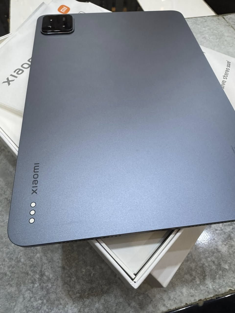 ايباد باد 6 برو شاشة 12.4 إنش بدقة 3K وتردد 144Hz
🔹 معالج Snapdragon 8 Gen 2 القوي
🔹 نظام Xiaomi HyperOS
🔹 بطارية 10000mAh
🔹 شحن سريع HyperCharge بقدرة 120W
🔹 6 سماعات Stereo
السعر 600


**إذا كنت صاحب هذا الإعلان وتريد حذفه لأي سبب، رجاءا أرسل رسالة إلى الدعم الفني**
