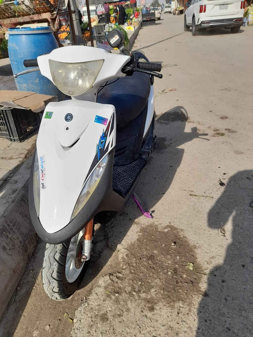 ماكس عدله دراجه كامله من تاير لتاير
1_كهرابائيات كله بلاد وكلهة شغاله (***********)
2_سلف شغاله +كابريته بلاد 💯
3_دبلات رياضي 💯
4_تايرات جلاتين 
5_مكينه شلعه ومعدل (السعر ٥٧٥تشوفها غاليه نورنه كلمه حلوه )
6_مكينه ناعمه فول 
7_عليه لايت زنون /مكان ديالى /بعقوبه /تقاطع القدس
