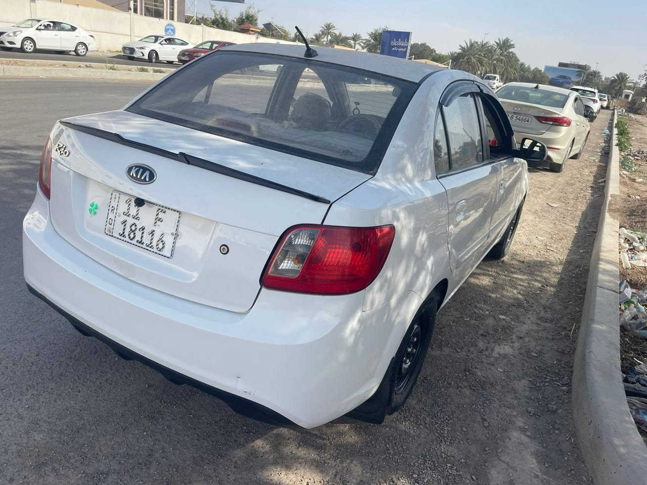 كيه ريو ٢٠١١ ابيض خليجي محرك ١٦٠٠ سعره ٨٥ وبيه مجال رقمه ***********
