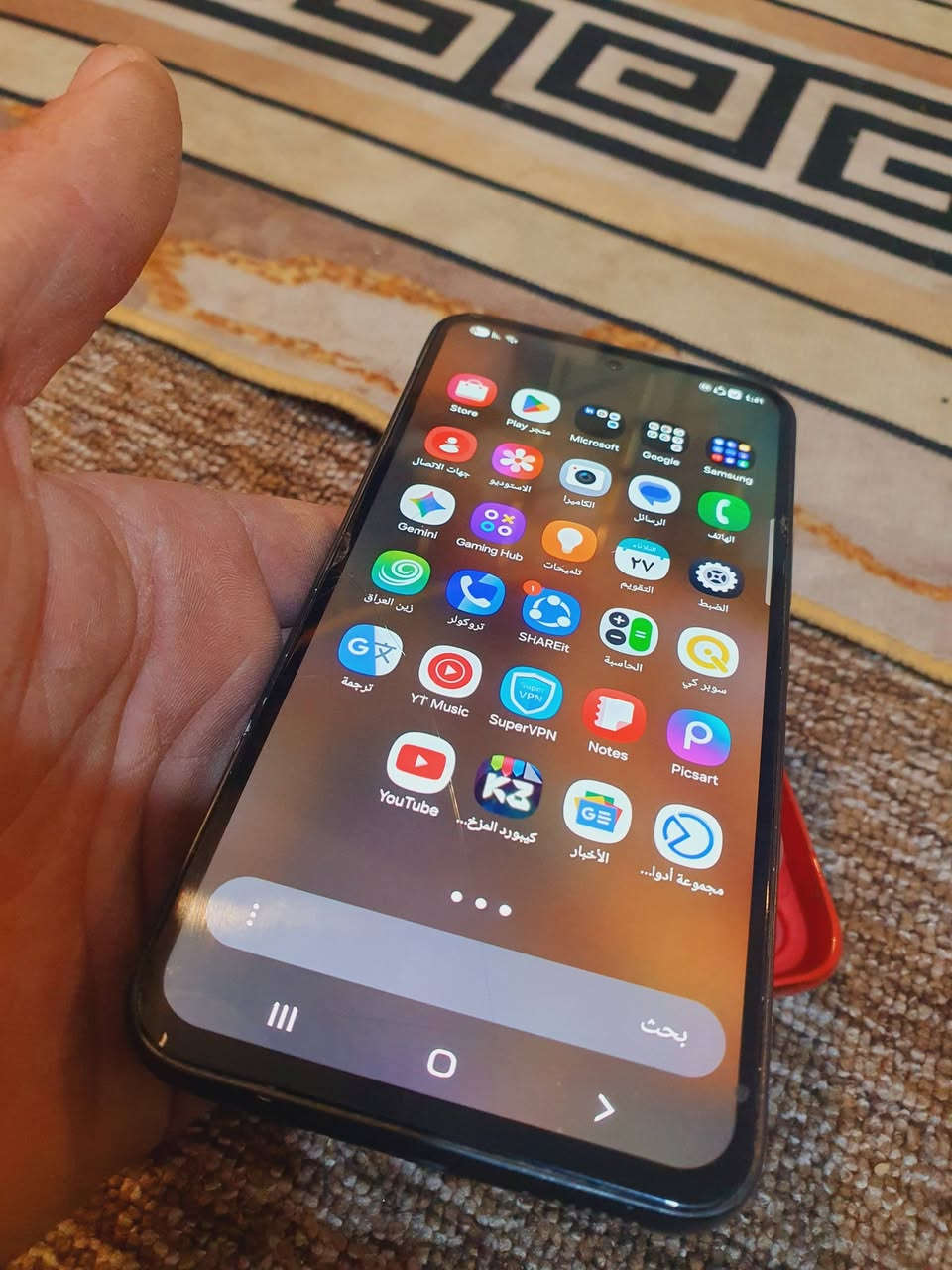 سامسونك a54.  ذاكره 256.   تلفون اخو الجديد نضافه 100%
بدون. ملحقات.   للبيع فقط
مضمون. ومشروط. م̷ـــِْن كل شي.   مكاني حي ميسان
***********
