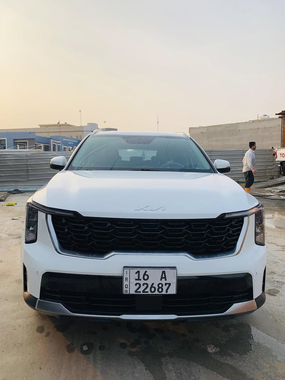 آللهم صلِ على محمد وآل محمد 
سورنتو 2024 
رقم قادسيه دولي 
ويل 19 
داتشو 
حساس امامي خلفي 
كامره 
شاشه جبيره 
سبعه راكب 
دوشمه كامله 
جي بي اس 
ماشيه 32 الف 
مكان السياره الديوانيه 
كفاله عامه بيهه شخطه بالباب الخلفي فقط موضح بالصور 
السعر 297 
للأستفسار 
*********** 
***********
