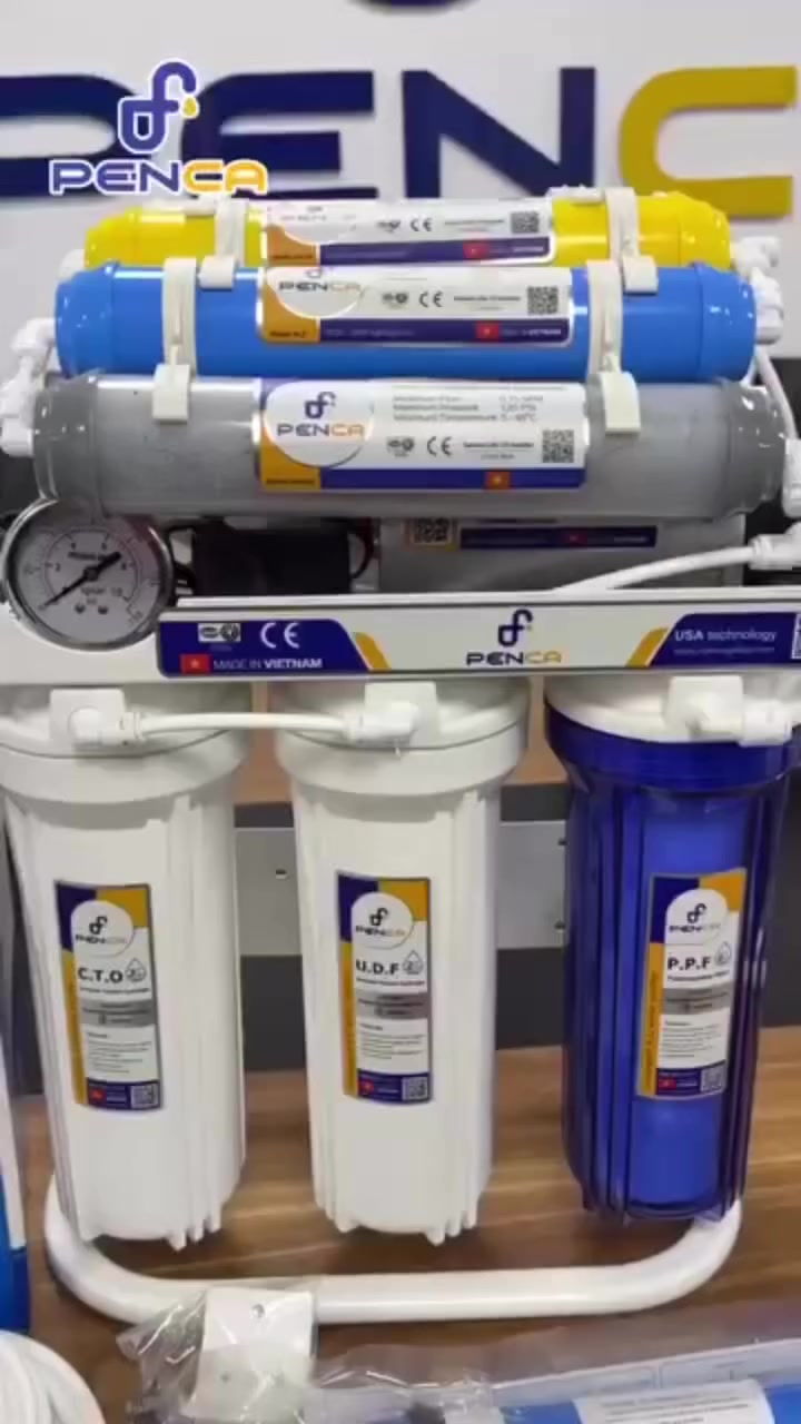 �🔥 منظومة تصفية مياه PENCA (بنكا)
🇻🇳 صناعة فيتنام – بتقنية أمريكية 🇺🇸

✔️ 7 مراحل تصفية متكاملة
✔️ ممبرين عالي الدقة لتنقية أقوى
✔️ مضخة قوية لثبات الضغط
✔️ فلاتر أصلية بجودة عالية
✔️ ملحقات كاملة مع حنفية ستيل

نقاوة مضمونة وأداء يعتمد عليه 👌

📍 متوفرة الآن في مركز زمزم لمعالجة المياه
📞 للحجز والاستفسار تواصل ويانه
***********
