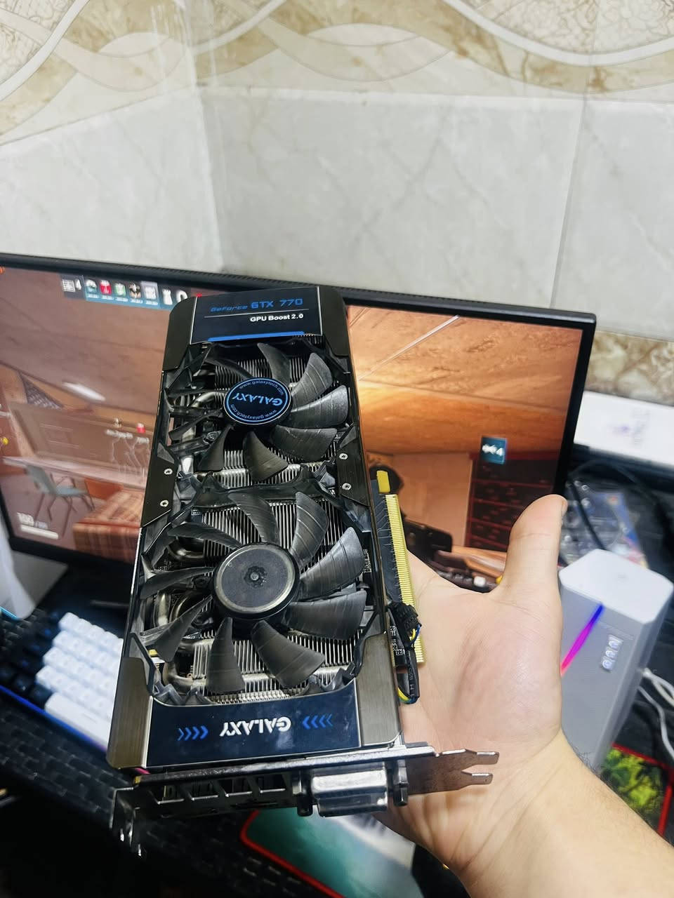 كرت شاشة gtx770 2g
كرت اقوة من ال 1050 بالاداء الخام

مشكلته الوحيدة يحتاج تبديل معجون لان حرارته مفولة

ادفع سعر عجبني ابيعك.

مكاني موصل ماعندي توصيل


**إذا كنت صاحب هذا الإعلان وتريد حذفه لأي سبب، رجاءا أرسل رسالة إلى الدعم الفني**