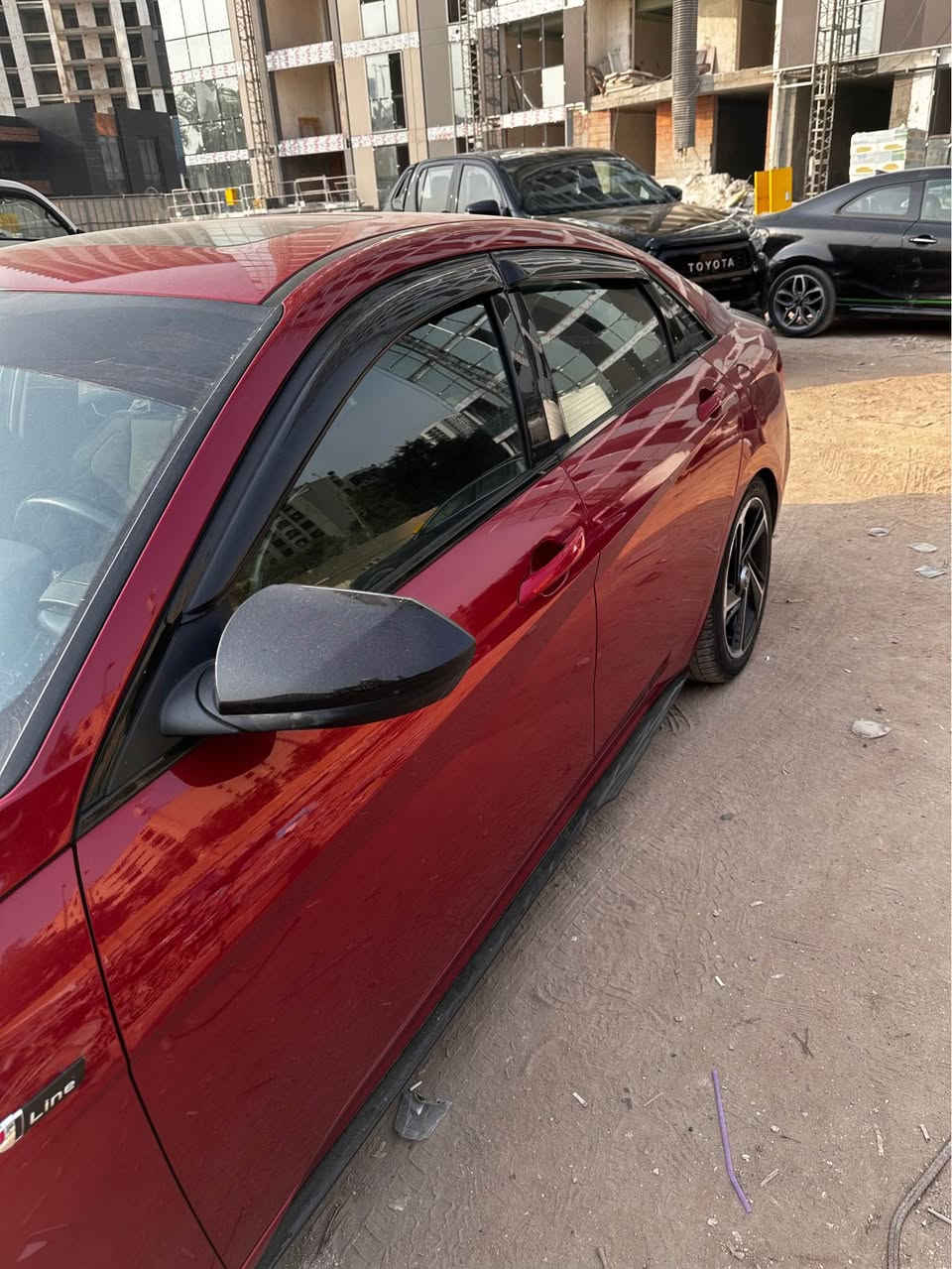 النترا N لاين موديل 2023 رياضي  
حادثها فقط قطعة وحدة فقط بنيد بدون دواخل شواصي ولغود سليمه ومحرك وگير مملعوب بيهن ، شادلها تخم تاير قبل اسبوع / صور الحادث مرفقة مع المنشور 

فول فول مواصفات 1/1 للاخير 
ماشية 50 الف كيلو 

السعر :160 وبيها مجال للشراي 
موبايل : ***********
مكان السيارة:  بغداد الجديدة بغداد, العراق
