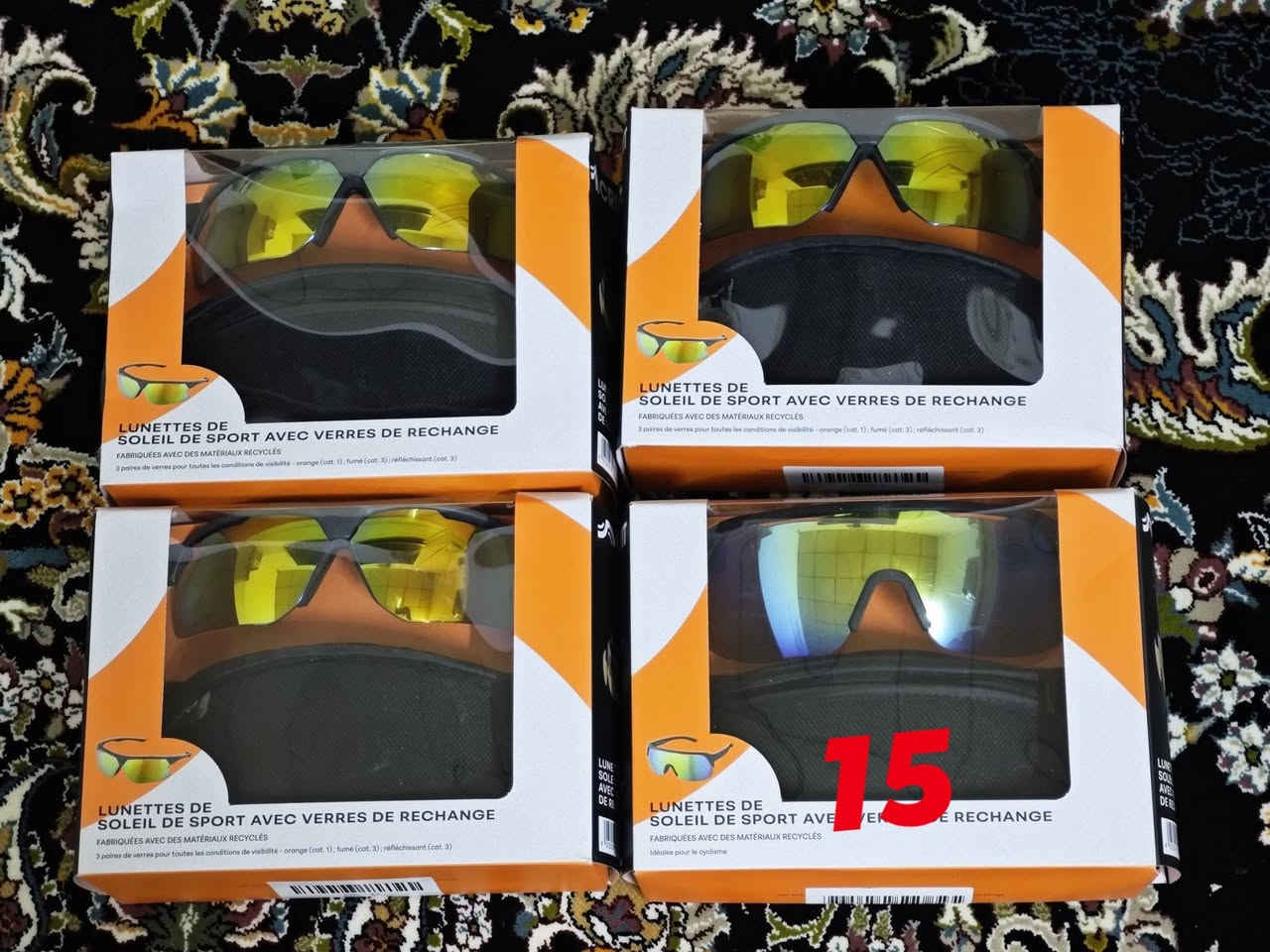 متوفرة اغراض بايسكل
الاسعار والتفاصيل اسفل صوره


**إذا كنت صاحب هذا الإعلان وتريد حذفه لأي سبب، رجاءا أرسل رسالة إلى الدعم الفني**