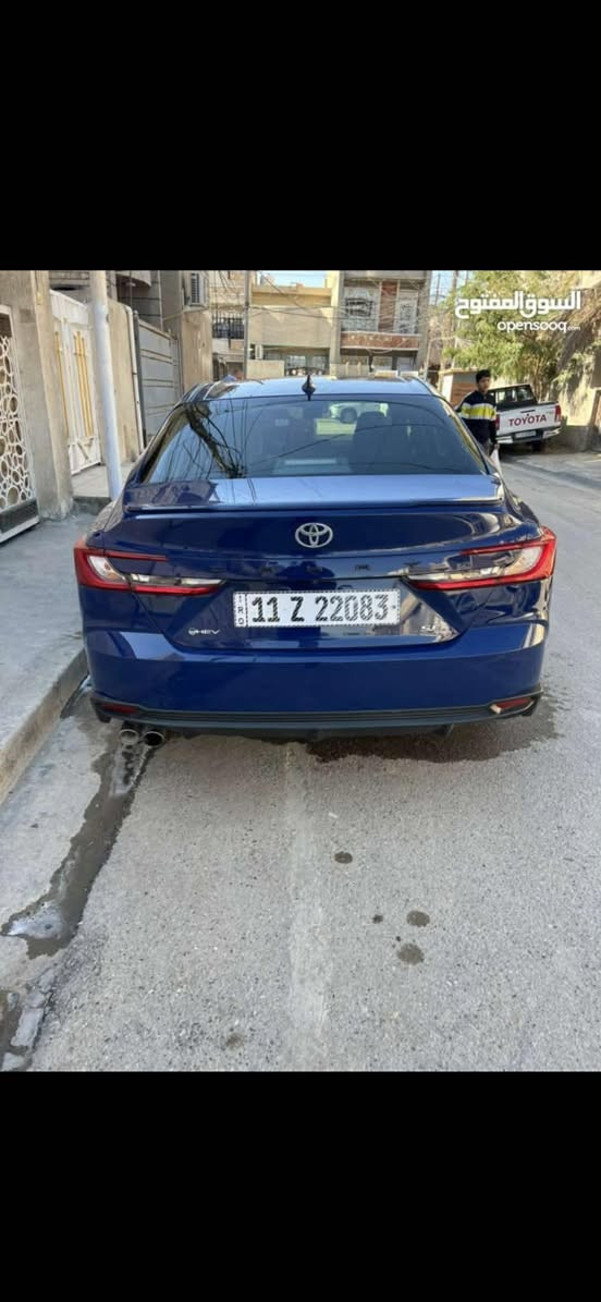 كامري موديل 2025   SE
رقم بغداد تحويل مباشر
مكينه 2500 بانزين وهايبرد
حادث جاملغ خلفي وشويه بلباب بارد
صور الحادث وسونار بلمنشور
ماشيه 25 ميل فول عده الفتحه 
السياره جديده مناقصها شي
السعر 228 بيها مجال 
المكان شهداء السيديه
***********
