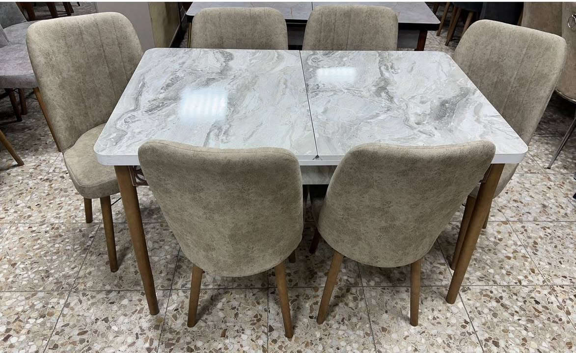 ميز طعام 4 كرسي و6 كرسي
سلايت✨✨✨✨
رجل خشب زان يتحمل اوزان ثقيلة
المنشأ تركي الأصلي 
6كراسي 
قياس 140× 80
بعد التكبير 170 سم 
ارتفاع 75سم 
✨✨✨✨✨✨
4كراسي قياس 120*80
ارتفاع 75 سم 
للحجز والاستفسارات مراسلة الصفحة✨
🚕🚕🚕🚕🚕
تتوفر خدمة توصيل
كافه محافظات العراق


**إذا كنت صاحب هذا الإعلان وتريد حذفه لأي سبب، رجاءا أرسل رسالة إلى الدعم الفني**