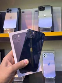 ايفون 13 كامرتين/نموذج  M الذاكرة 128 نضافة100%  بطارية 96 ضمان مكفول ...