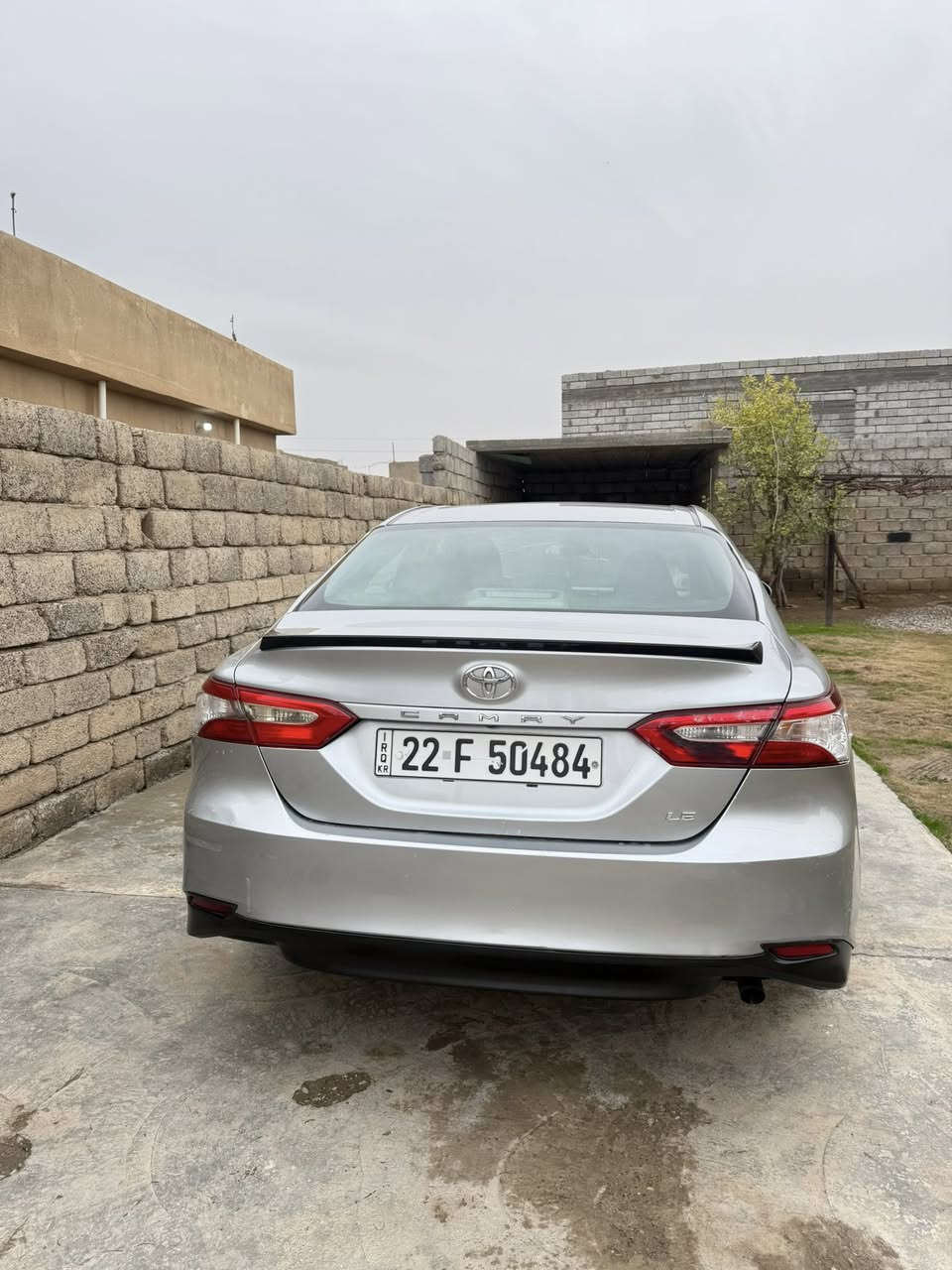 كامري موديل 2018 le  بانزين 
رقم اربيل دولي سنوية جديده
ضرر البونيد فقط بدون داخل شرط 
كير ومحرك شرط 
للبيع او المراوس مكان السياره الشرقاط
***********
***********
