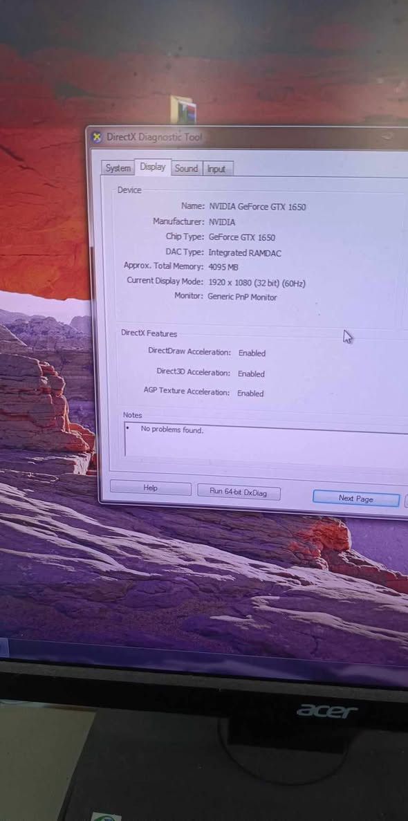 حاسبة ايسر دسك توب للبيع
رام 16 كيكا 
هارد 2 تيرا 
كارت شاشة GTX1650 أربعة كيكا 
بروسيسر 7 
مع شاشة ايسر ماوس كيبورد 
***********
