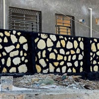 #عروض شهر رمضان المبارك بناء الحجر كرسته وعمل بناء اسيجه وابيوت وتطبيك...