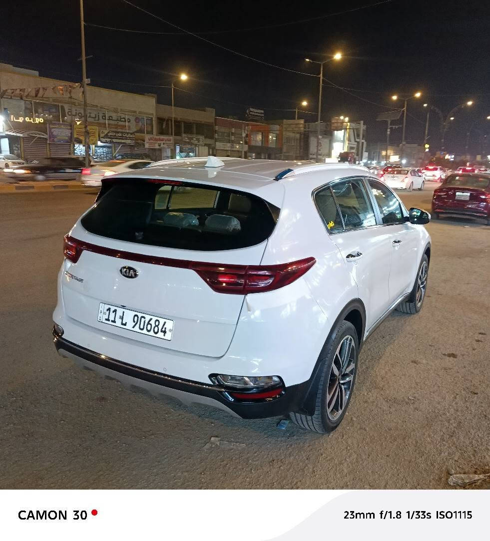 سبورتج موديل 21 ماشيه 86 ماكينه جير حداديه خم ماكينه 4200 تاير جاهز مكاني بابل سياره فول مواصفات بدون بانوراما***********

