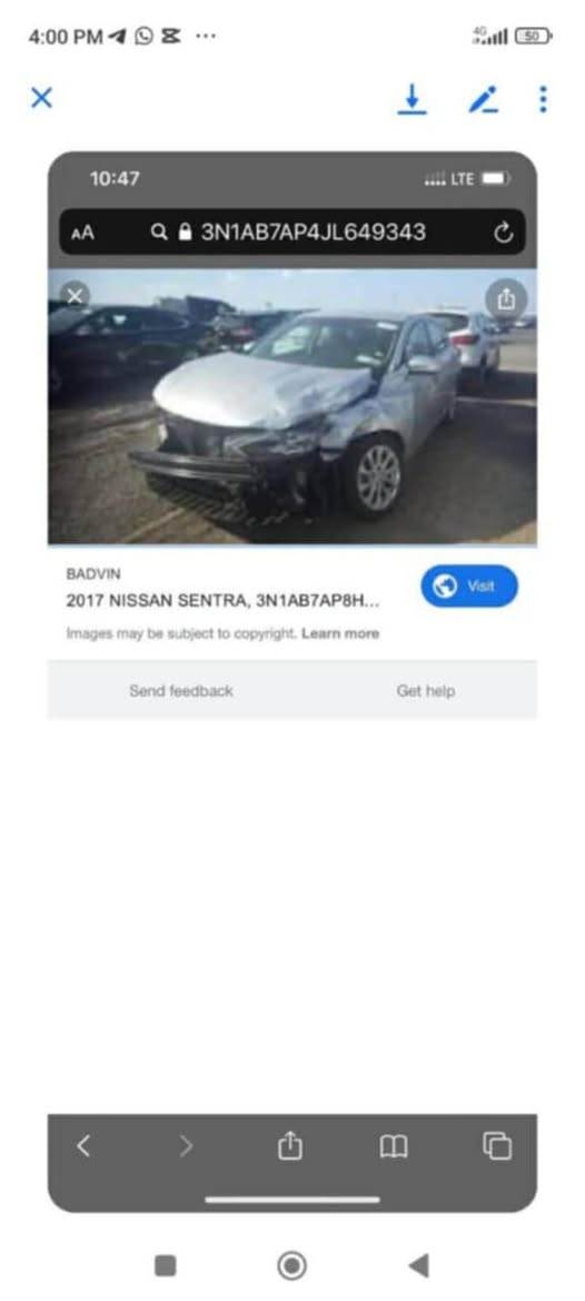 نيسان سنترا 2018  مواصفات sv شاشة كاميرا بصمة تحكمات ستيرن جاهزة تبريد حداديە سیارە رقم اربیل ثاني یوم تحویل بیها بنید و جاملغ صوره حادث موجود صبغ بدون دواخل 
سعر 110 بیها مجال 
مکان قضاء بردرش 
*********** واتساب موجود
